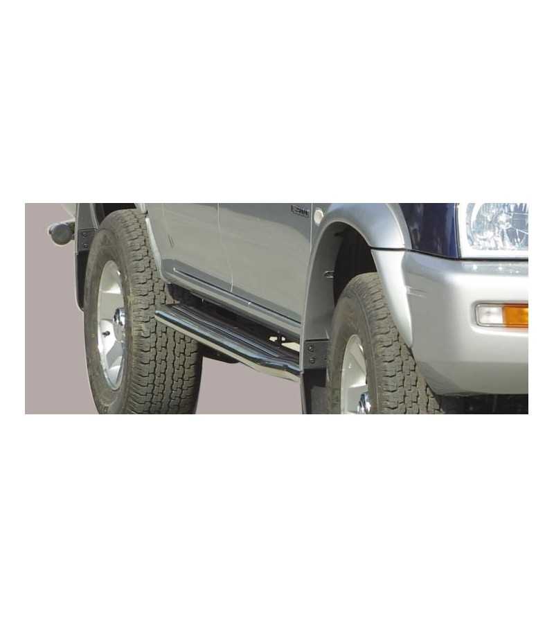L200 2002-2005 Double Cab Side Steps - P/120/IX - Lights and Styling