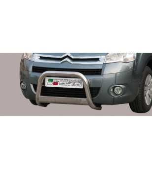 Berlingo 08- Medium Bar ø63 EU - EC/MED/230/IX - Bullbar / Lightbar / Bumperbar - Verstralershop