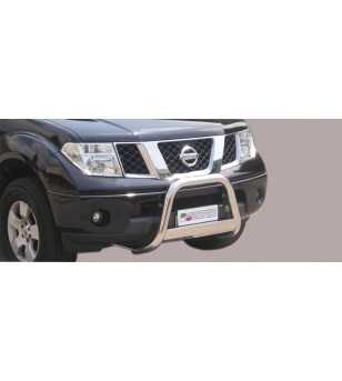 Navara 06-09 Medium Bar ø63 EU - EC/MED/167/IX - Bullbar / Lightbar / Bumperbar - Verstralershop