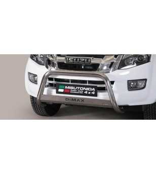 D-Max 12- Medium Bar ø63 Inscripted EU - EC/MED/K/314/IX - Bullbar / Lightbar / Bumperbar - Verstralershop