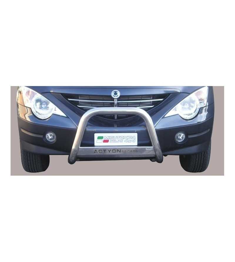 Actyon Sports 07-11 Medium Bar ø63 Inscripted EU - EC/MED/K/206/IX - Bullbar / Lightbar / Bumperbar - Verstralershop