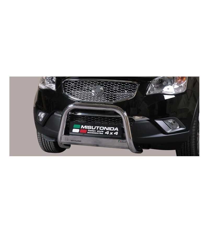 Korando 11- Medium Bar ø63 Inscripted EU - EC/MED/K/285/IX - Bullbar / Lightbar / Bumperbar - Verstralershop