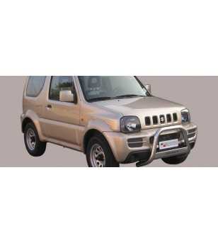 Jimny 06- Medium Bar ø63 Inscripted EU - EC/MED/K/177/IX - Bullbar / Lightbar / Bumperbar - Verstralershop