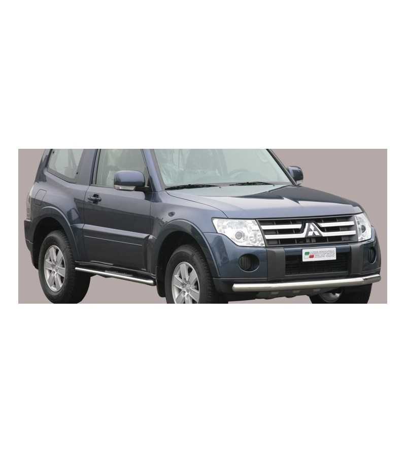 Pajero 07- Flat Front Protection - PA/194/IX - Lights and Styling