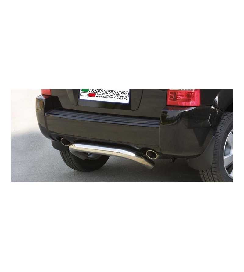 Tucson 04-07 Rear Protection - PP1/152/IX - Rearbar / Opstap - Verstralershop