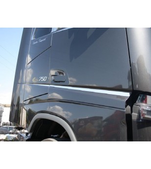 Volvo FH 2013- Deurstrip RVS - 017VFH2013 - RVS / Chrome accessoires - Verstralershop