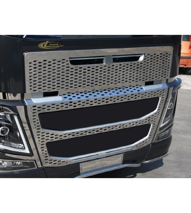 Inox-Teile - Acitoinox - Grille Styling Full - FH16 - Volvo - FH - 2013+ Inox-Teile - Acitoinox - Grille Styling Full - FH16 - Volvo - FH - 2013+