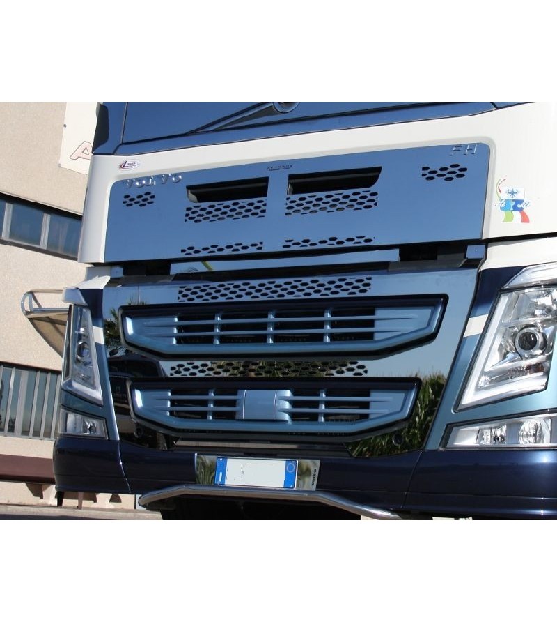 Inox-Teile - Acitoinox - Grille Styling Full - Volvo - FH - 2013+ Inox-Teile - Acitoinox - Grille Styling Full - Volvo - FH - 2013+