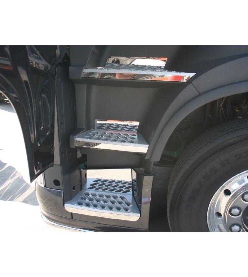Inox-Teile - Acitoinox - Cover Stufe - Volvo - FH - 2013+ Inox-Teile - Acitoinox - Cover Stufe - Volvo - FH - 2013+