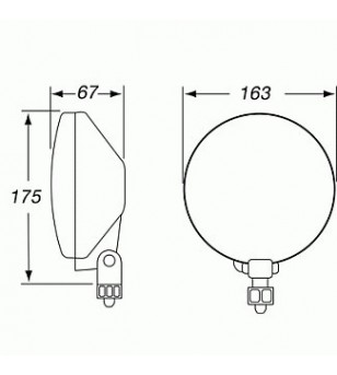 Hella Comet 500 Black Magic (set incl cable set & relay) - 005750991 - Lighting - Verstralershop