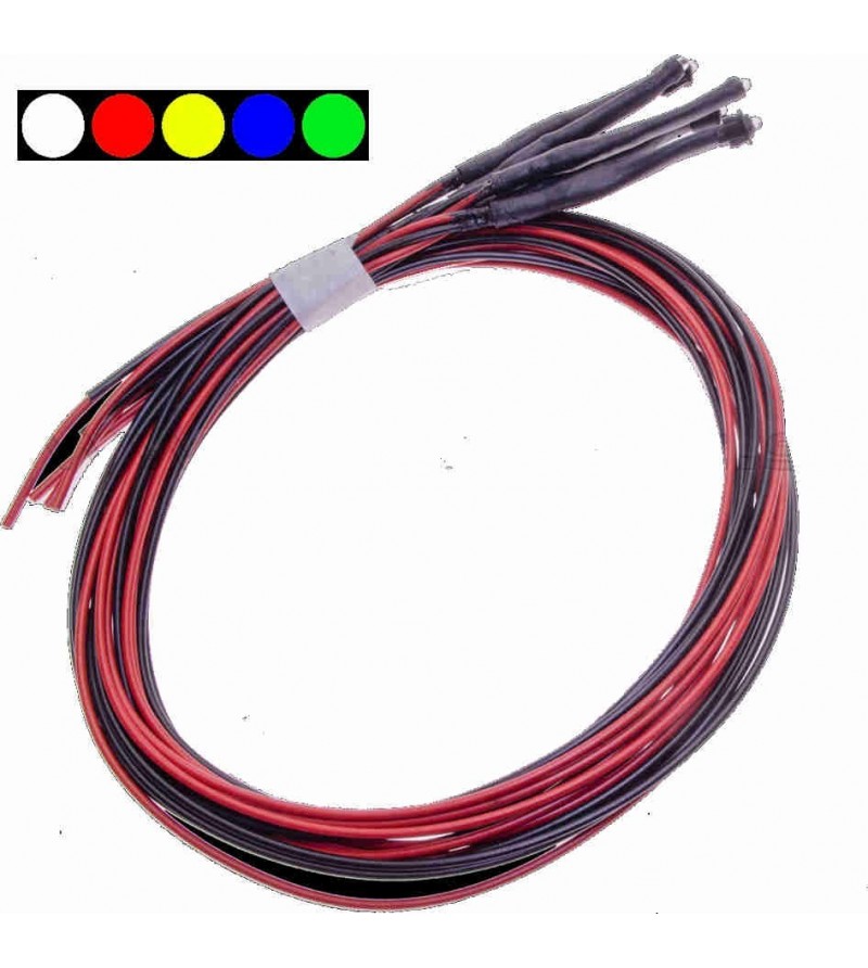 Mini-Marker LEDpoints Lazer Red 5-pack - 441152 - Verlichting - Verstralershop