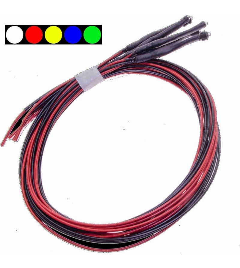 Markeringslicht - Ledson - LEDpoints Laser - 5-Pack - Rood - 12V-24V - Set Markeringslicht - Ledson - LEDpoints Laser - 5-Pack - Rood - 12V-24V - Set