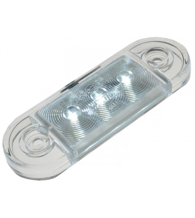 Markeringsljus - Ledson - 3.3" - 8.3cm - Vit - 12V-24V Markeringsljus - Ledson - 3.3" - 8.3cm - Vit - 12V-24V