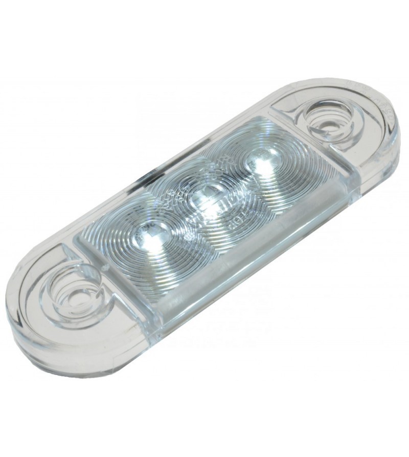 Markierungsleuchte LED Xenon weiß Aufbau (superdünn) - 210131