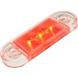 Marker Light - Ledson - 3.3" - 8.3cm - Red - 12V-24V Marker Light - Ledson - 3.3" - 8.3cm - Red - 12V-24V