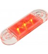 Markierungsleuchte LED Rot Anbau (superdünn) - 210132