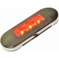 Markeringsljus - Ledson - rostfritt stål/krom - 3.3" - 8.3cm - Röd - 12V-24V - Markeringsljus - Ledson - rostfritt stål/krom - 3.3" - 8.3cm - Röd - 12V-24V -