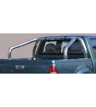 D-Max 03-07 Roll Bar on Tonneau - 2 pipes - RLSS/2142/IX - Rollbars / Sportsbars - Verstralershop