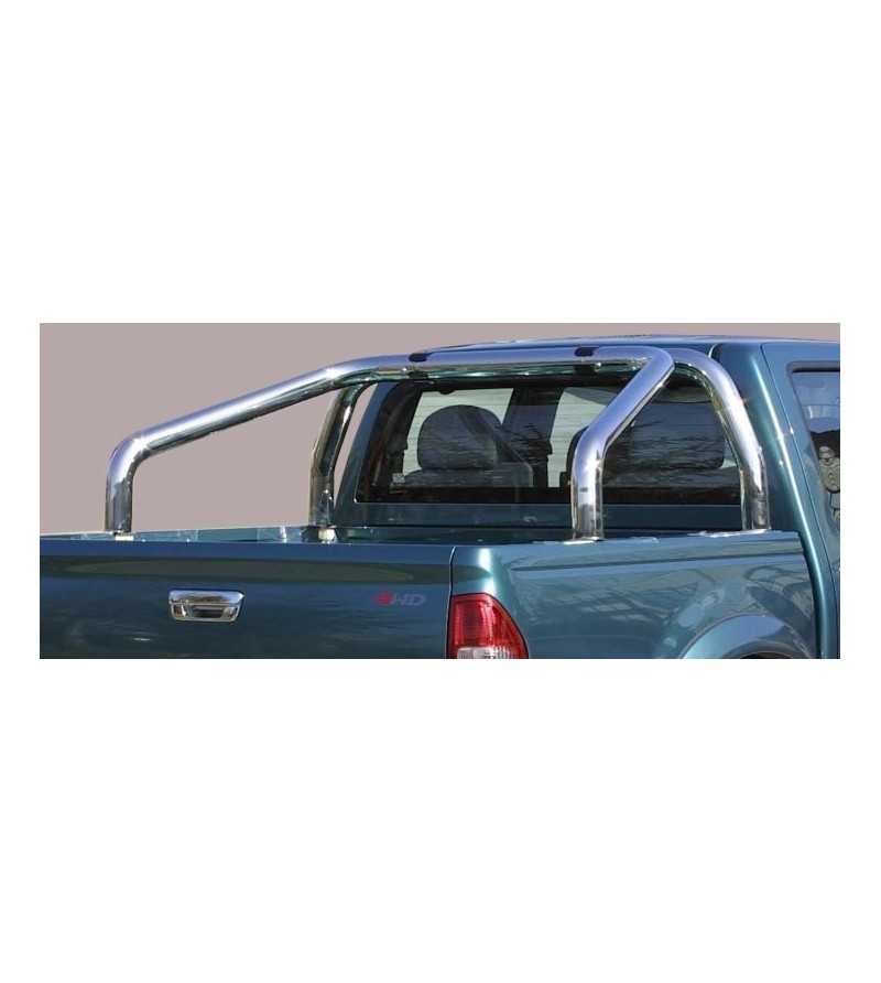 D-Max 03-07 Roll Bar on Tonneau - 2 pipes - RLSS/2142/IX - Rollbars / Sportsbars - Verstralershop