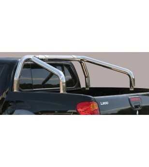 L200 06-09 Double Cab Roll Bar on Tonneau - 2 pipes