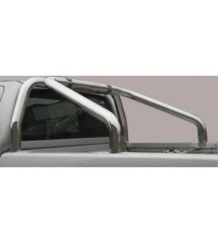 Navara 10- Double Cab Roll Bar on Tonneau - 2 pipes - RLSS/2269/IX - Rollbars / Sportsbars - Verstralershop