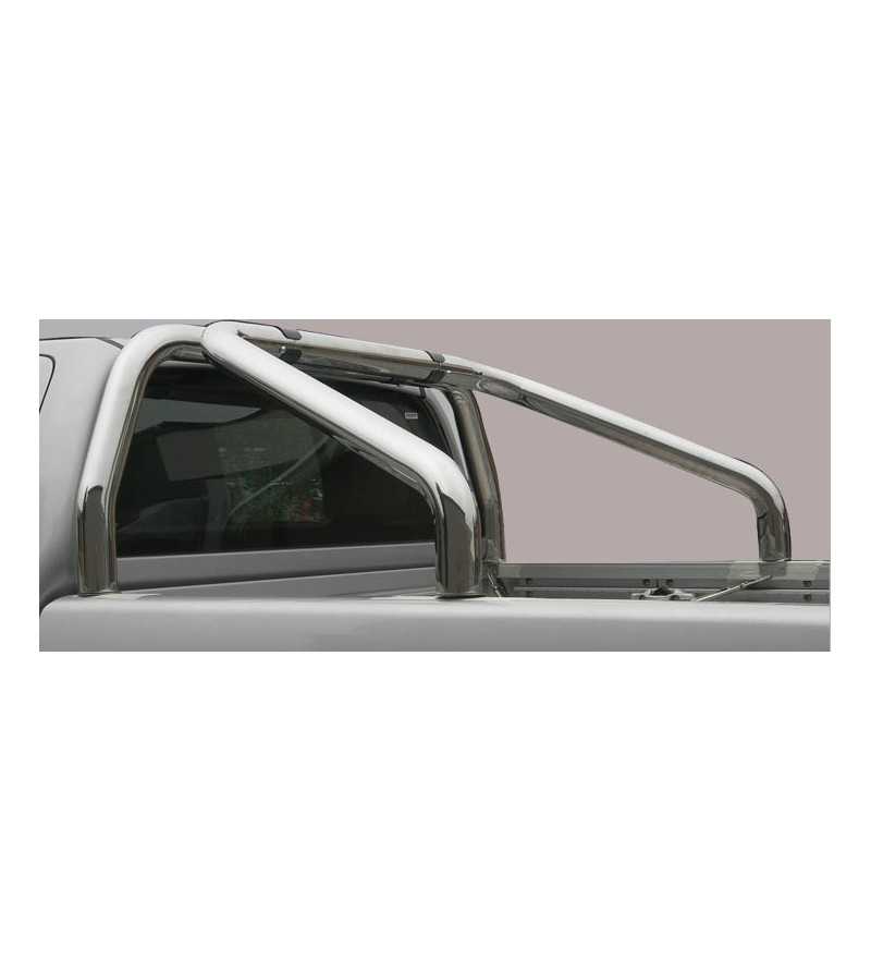 Navara 10- Double Cab Roll Bar on Tonneau - 2 pipes - RLSS/2269/IX - Lights and Styling