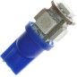 LED-lampa - Ledson - 5-Led - T10 / W5W - Blå - 12V LED-lampa - Ledson - 5-Led - T10 / W5W - Blå - 12V