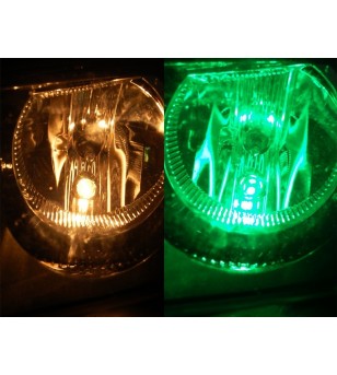 W5W Bulb LED 12V 5 LED Green - 321055 - Lighting - Verstralershop