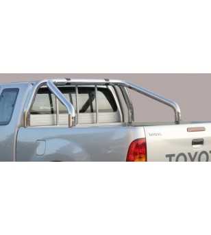 Hilux 98-00 Roll Bar on Tonneau - 2 pipes - RLSS/278/IX - Lights and Styling