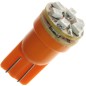 LED lamp - Ledson - 9-Led - T10 / W5W - Amber - 12V LED lamp - Ledson - 9-Led - T10 / W5W - Amber - 12V
