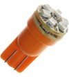 T10/W5W lamp LED 12V 9 LED Geel/Oranje - 121093