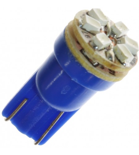 T10/W5W Glühbirne LED 12V 9 LED Blau - 121094