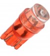 T10/W5W lamp LED 24V 1 LED Rood - 24102  - Verlichting - Verstralershop