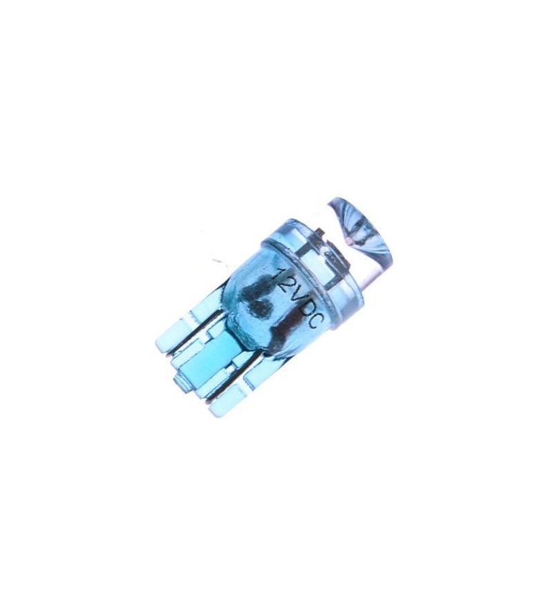 T10/W5W lamp LED 24V 1 LED Blauw - 24104 T10/W5W lamp LED 24V 1 LED Blauw - 24104