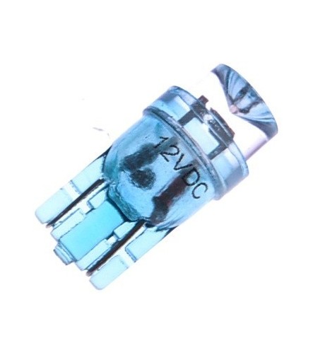 T10/W5W glödlampa LED 24V 1 LED Blå - 24104