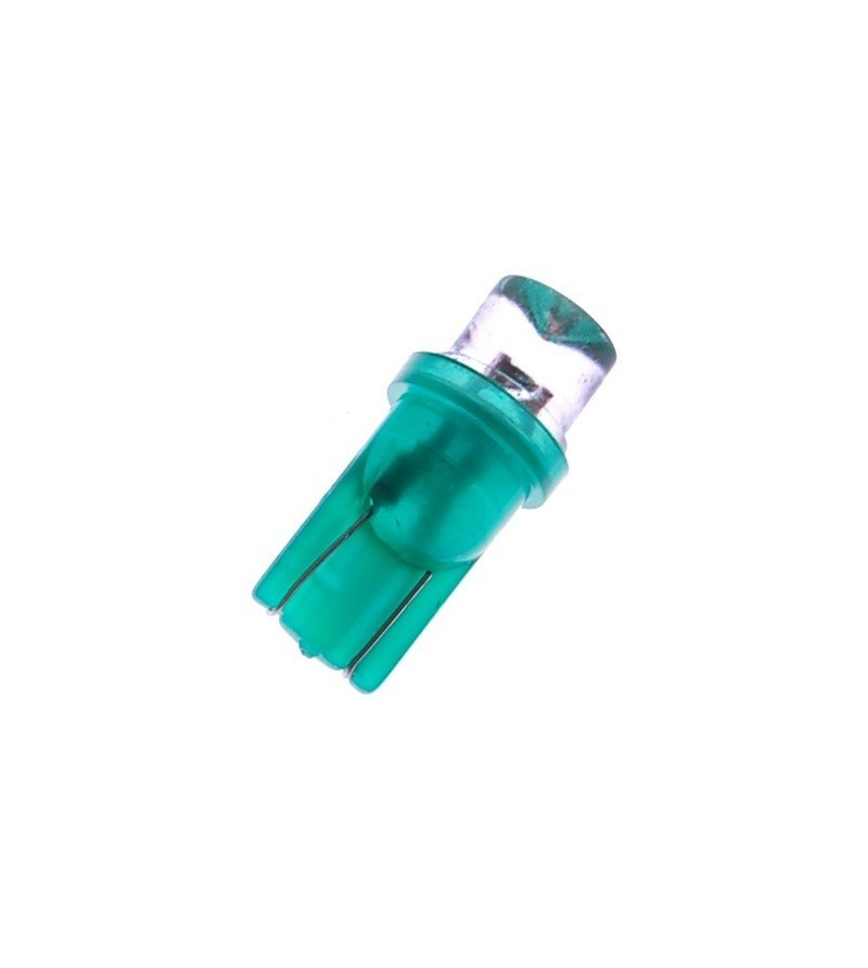 T10/W5W lamp LED 24V 1 LED groen - 24105 T10/W5W lamp LED 24V 1 LED groen - 24105