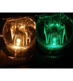 T10/W5W lamp LED 24V 1 LED groen - 24105 - Verlichting - Verstralershop