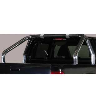 Amarok 11- Roll Bar on Tonneau - 2 pipes - RLSS/2280/IX - Lights and Styling