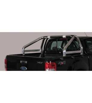 Ranger 12- Roll Bar on Tonneau Inscripted - 2 pipes - RLSS/K/2295/IX - Lights and Styling