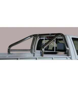 D-Max 03-07 Roll Bar on Tonneau Inscripted - 2 pipes - RLSS/K/2142/IX - Rollbars / Sportsbars - Verstralershop