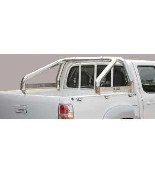 BT50 09-12 Roll Bar on Tonneau Inscripted - 2 pipes - RLSS/2252/IX - Lights and Styling