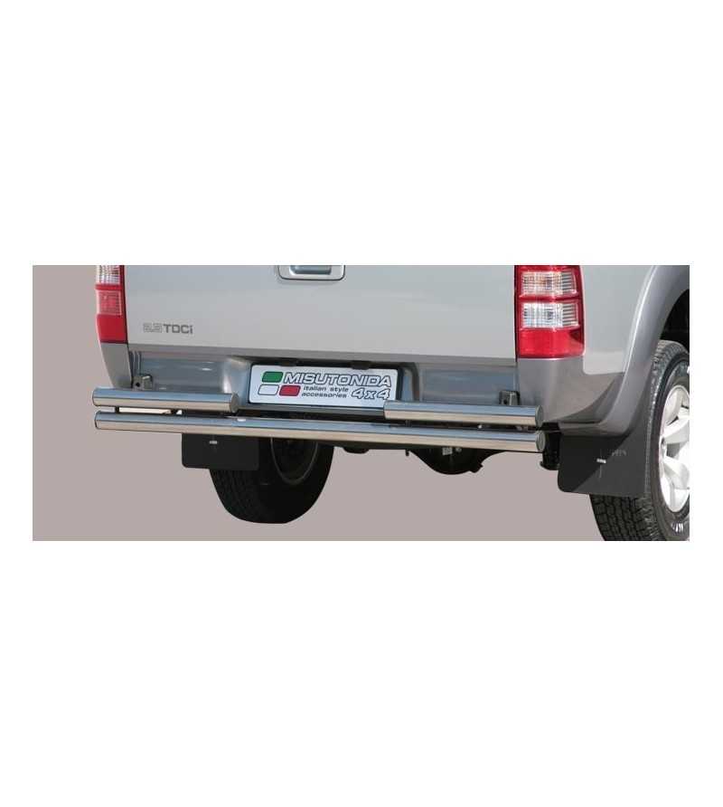 Ranger 06-08 Double Rear Protection - 2pp/204/IX - Rearbar / Opstap - Verstralershop