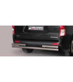 Actyon Sports 12- Double Rear Protection - 2PP/311/IX - Rearbar / Opstap - Verstralershop