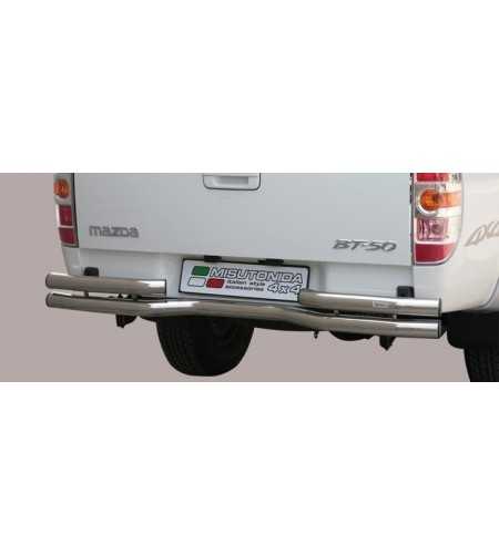 BT50 09-12 Double Bended Rear Protection - DBR/252/IX - Rearbar / Opstap - Verstralershop