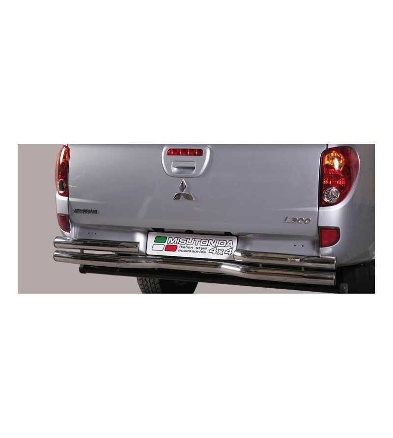 L200 10- Club Cab Double Bended Rear Protection - DBR/262/IX - Rearbar / Opstap - Verstralershop