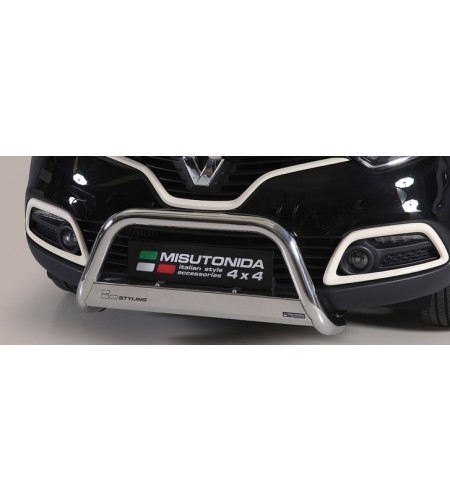 Captur 2013- Medium Bar - EU approved - EC/MED/352/IX - Bullbar / Lightbar / Bumperbar - Verstralershop
