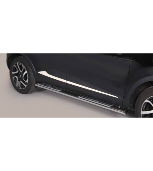 Captur 2013- Design Side Protection Oval - DSP/352/IX - Sidebar / Sidestep - Verstralershop