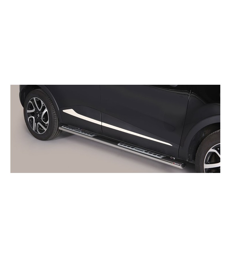 Captur 2013- Design Side Protection Oval - DSP/352/IX - Sidebar / Sidestep - Verstralershop