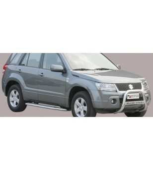 Grand Vitara 05-08 Medium Bar ø63 Inscripted EU - EC/MED/K/168/IX - Bullbar / Lightbar / Bumperbar - Verstralershop