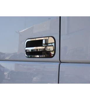 DAF XF 106 Pair covers for handle door - 011DXF106 - Stainless / Chrome accessories - Verstralershop